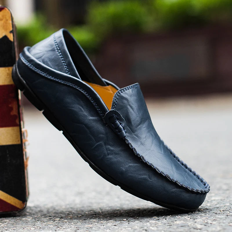 Men's Positano Italian Handmade Leather Loafers