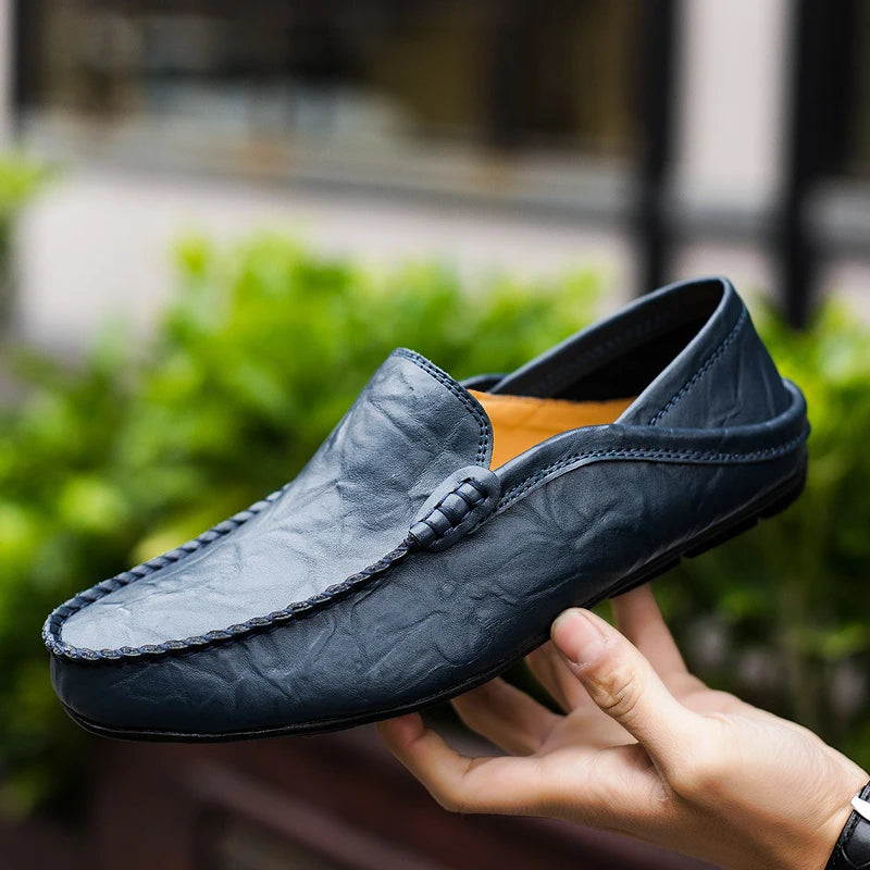 Men's Positano Italian Handmade Leather Loafers