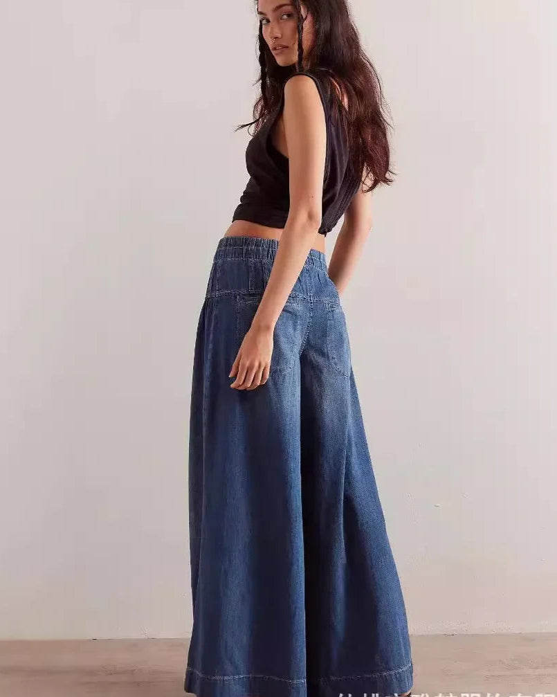Prairie Pleat Jeans