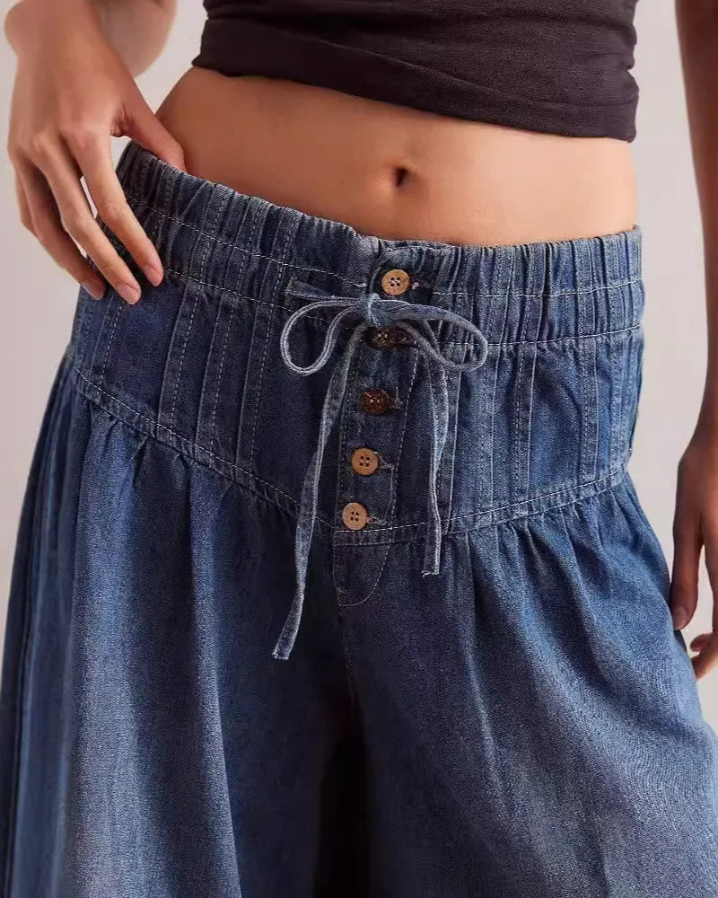 Prairie Pleat Jeans