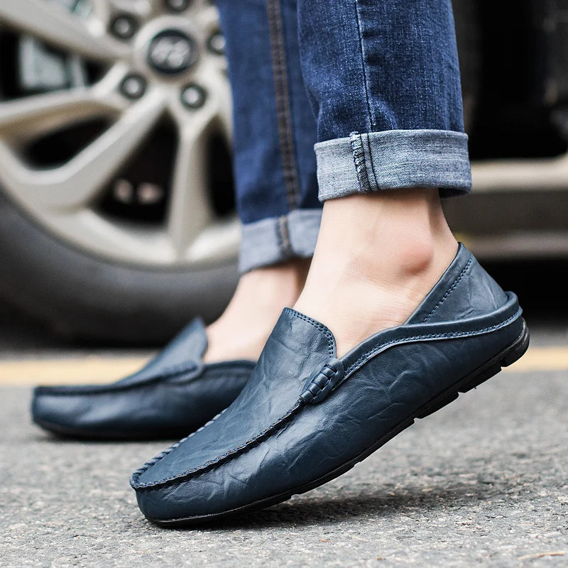 Men's Positano Italian Handmade Leather Loafers