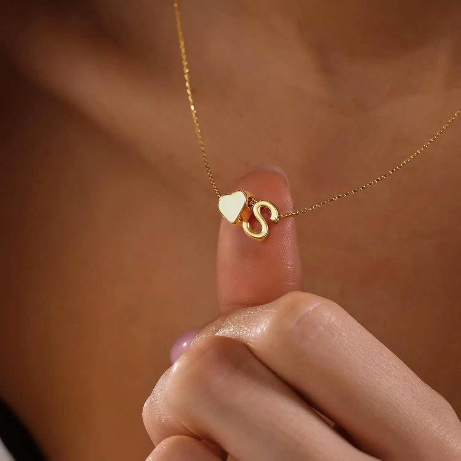 Heartnote Initial Necklace