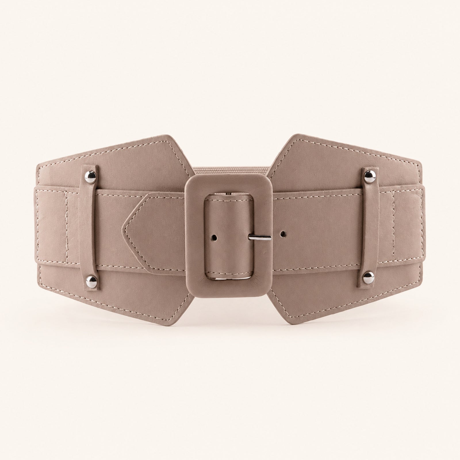 Taupe Vale Cinch Belt
