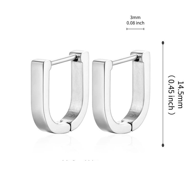 Square Hoop Earrings