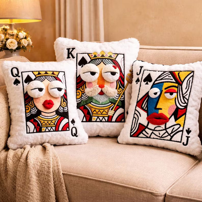 Velvet Card Pillow [Best-Seller]