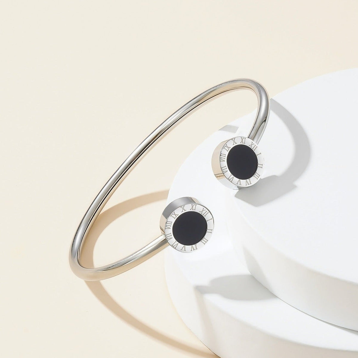 Paris Onyx Cuff Bracelet