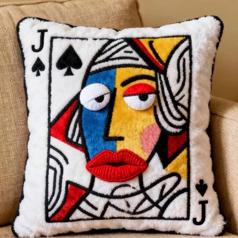 Velvet Card Pillow [Best-Seller]