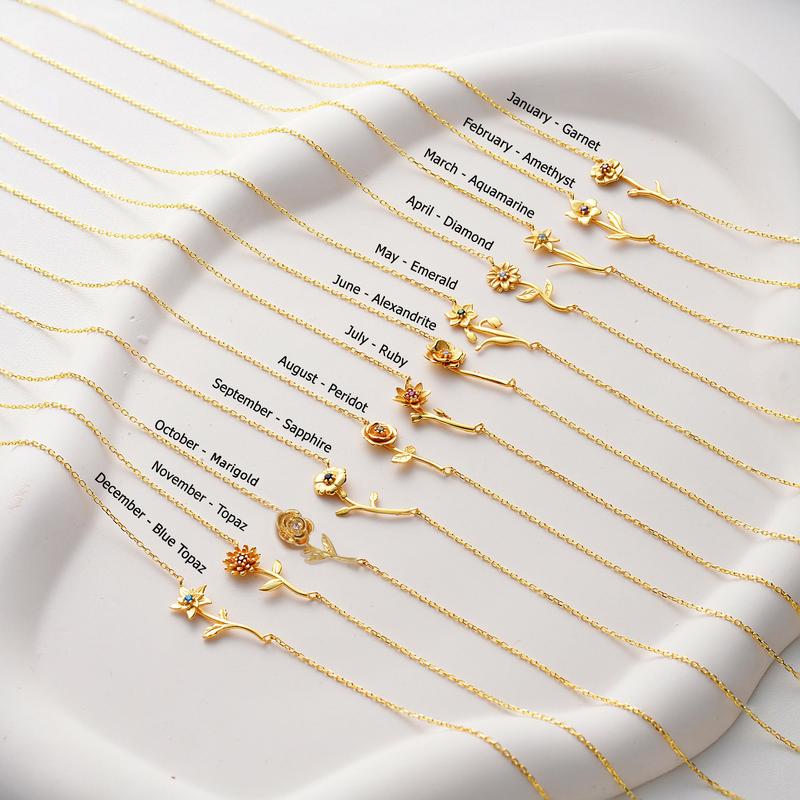 The BirthFlower Necklace