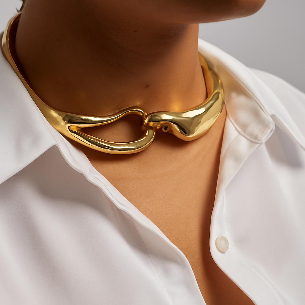 Fluid Charm Necklace