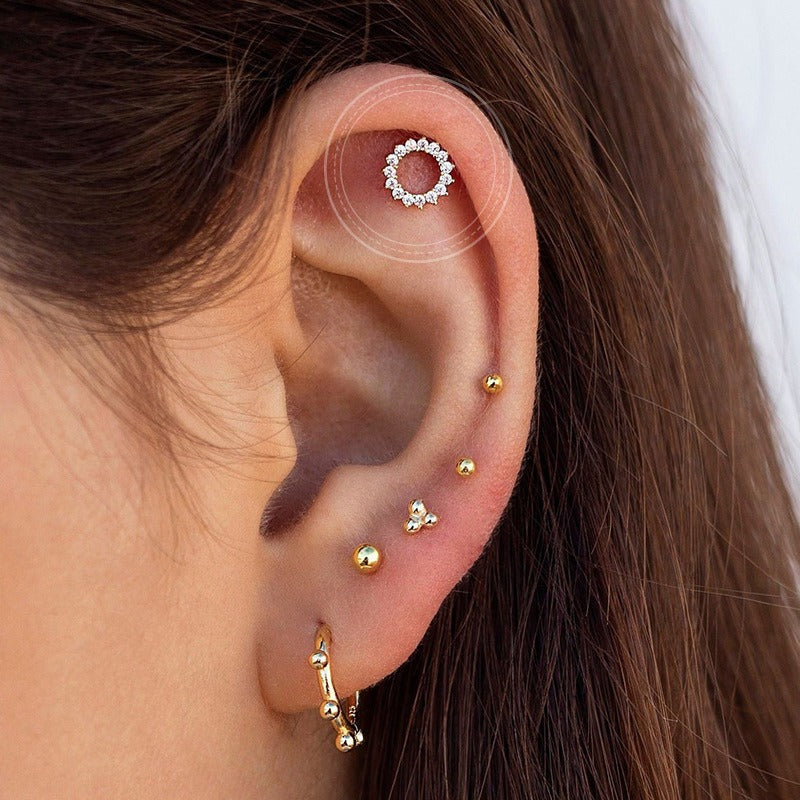 Camille Sunburst Studs