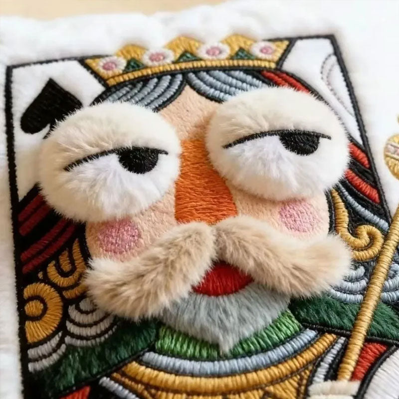 Velvet Card Pillow [Best-Seller]