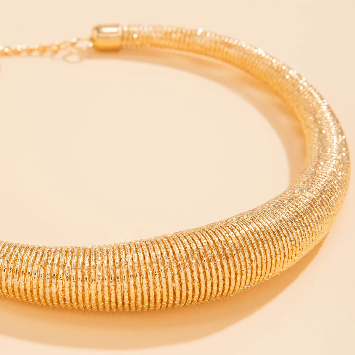 Midnight Torque Necklace