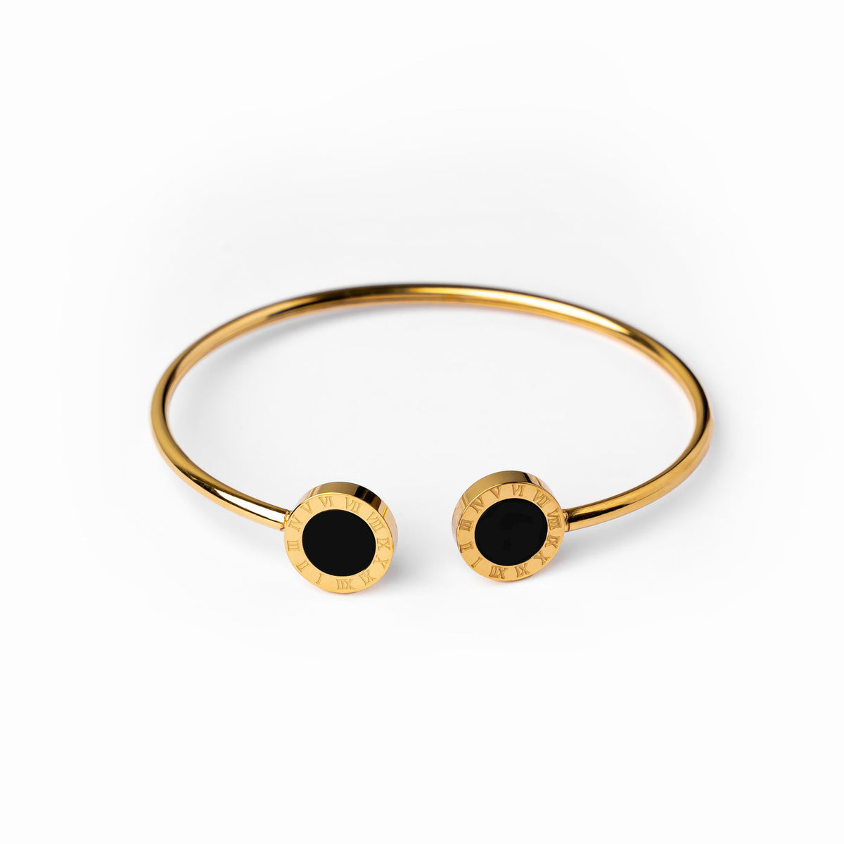 Paris Onyx Cuff Bracelet