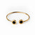 Paris Onyx Cuff Bracelet