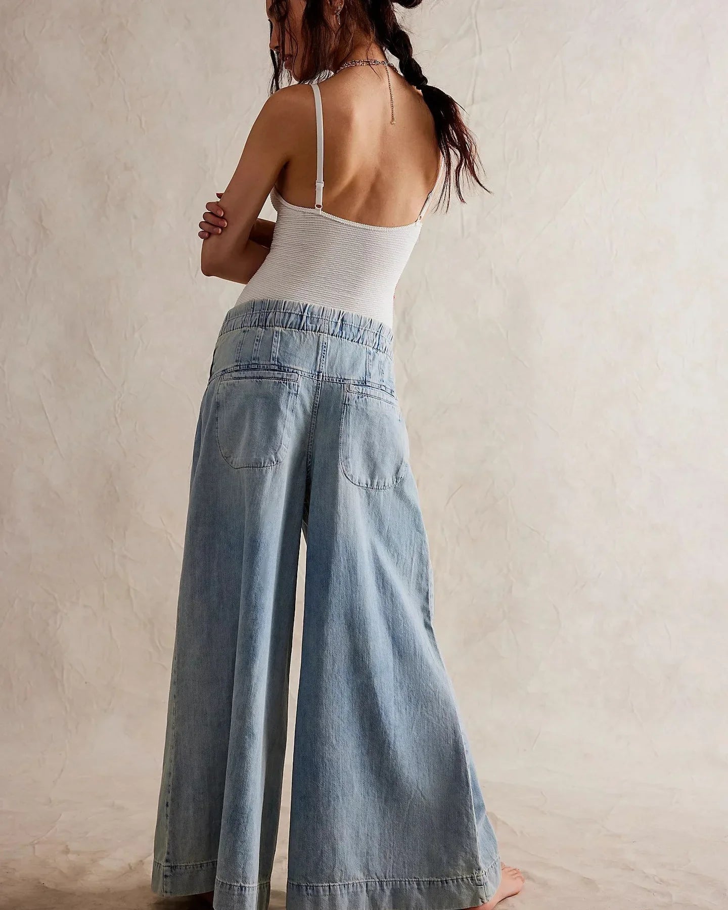 Prairie Pleat Jeans
