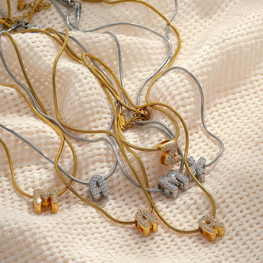 Nova Initial Necklace