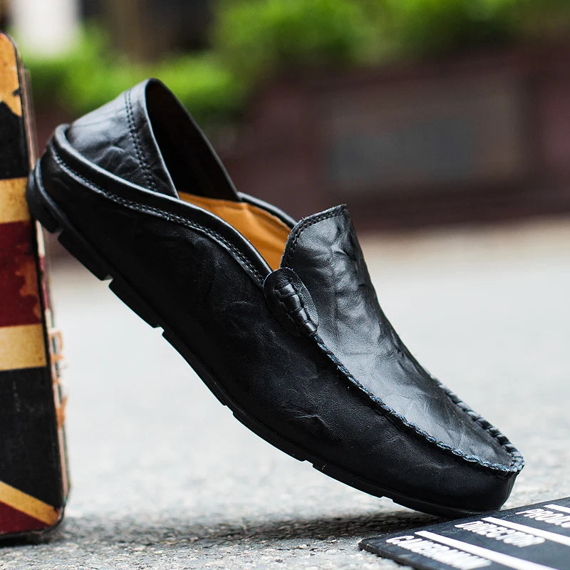 Women's Positano Italian Handmade Leather Loafers