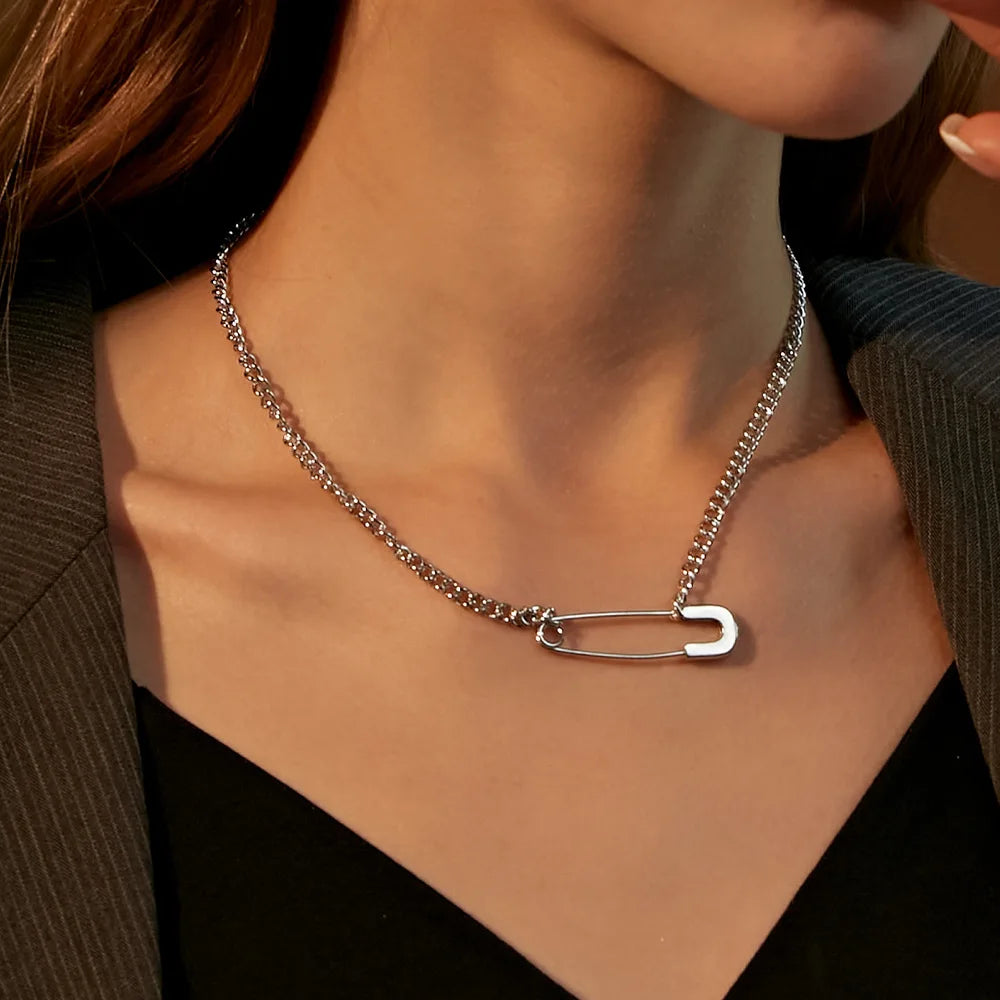 Needle Not Pin Necklace