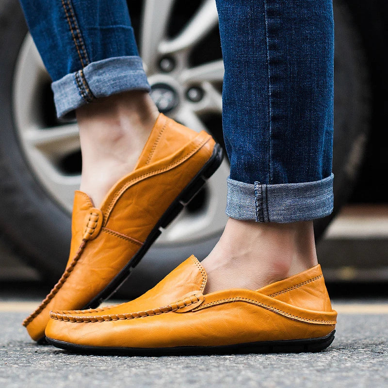 Women's Positano Italian Handmade Leather Loafers