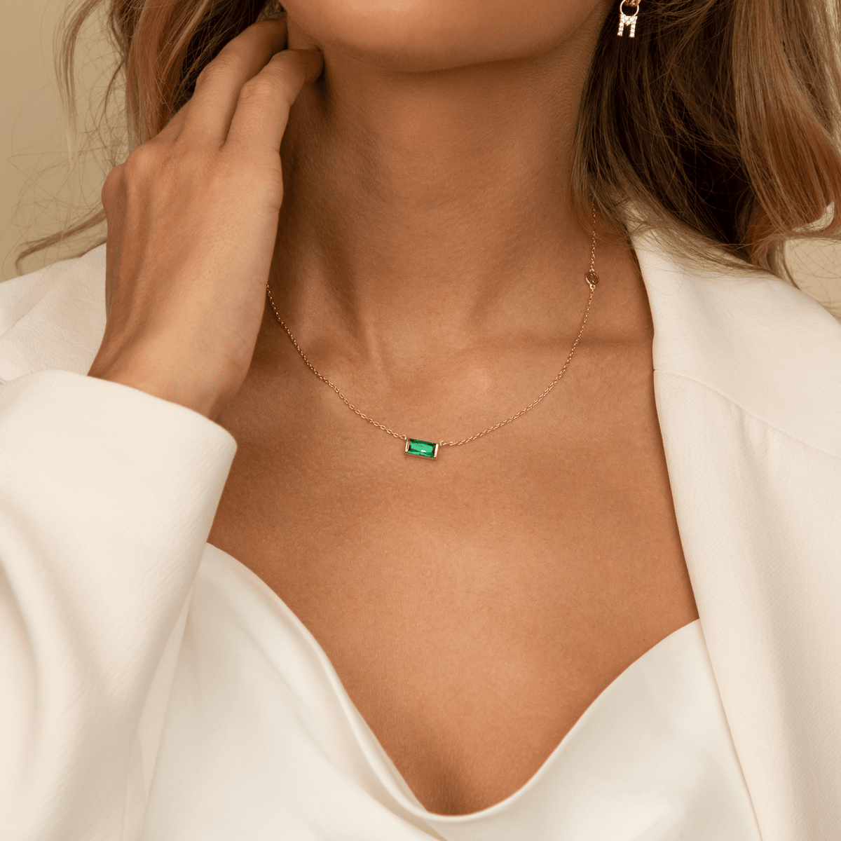 The Birthstone Necklace (Gold)