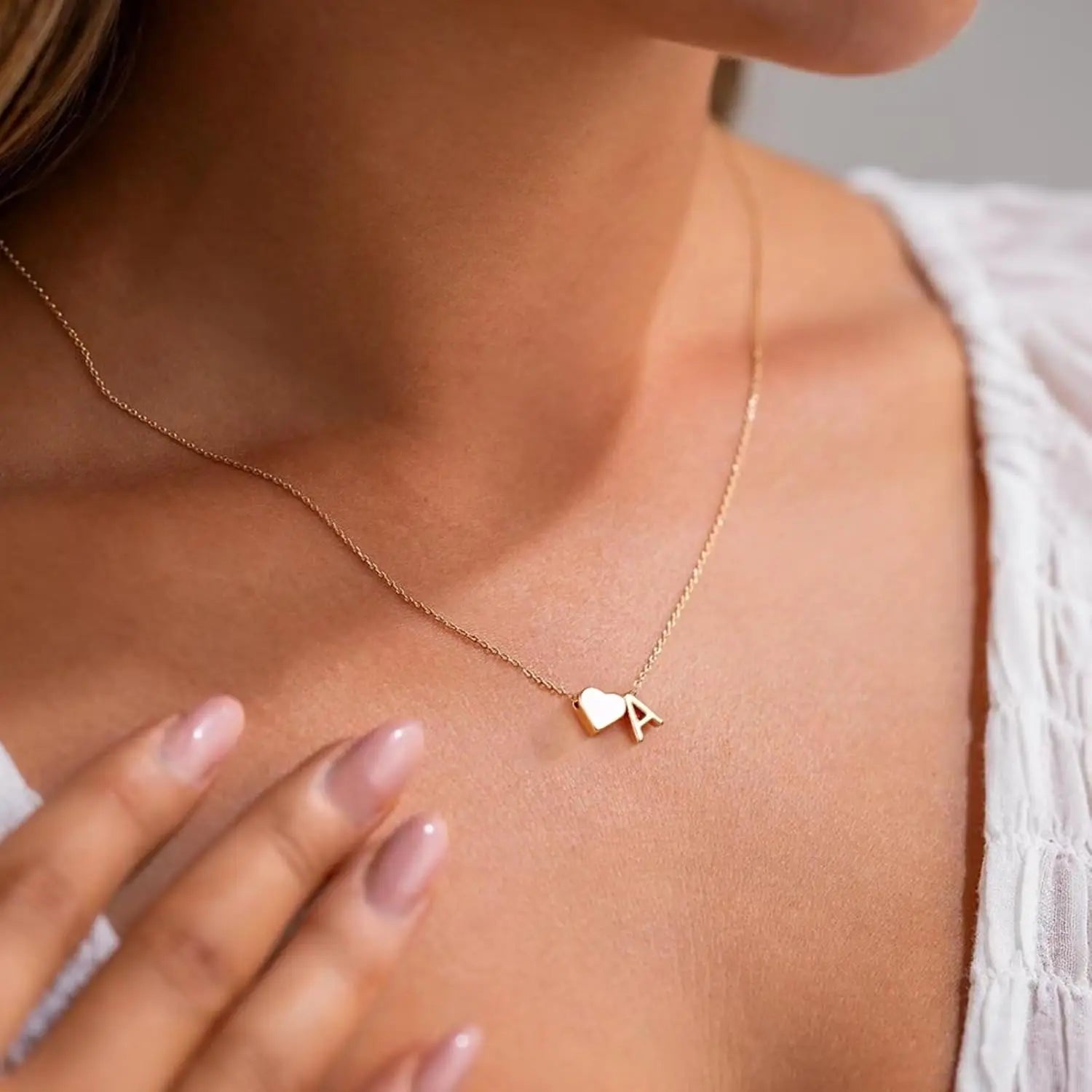 Heartnote Initial Necklace