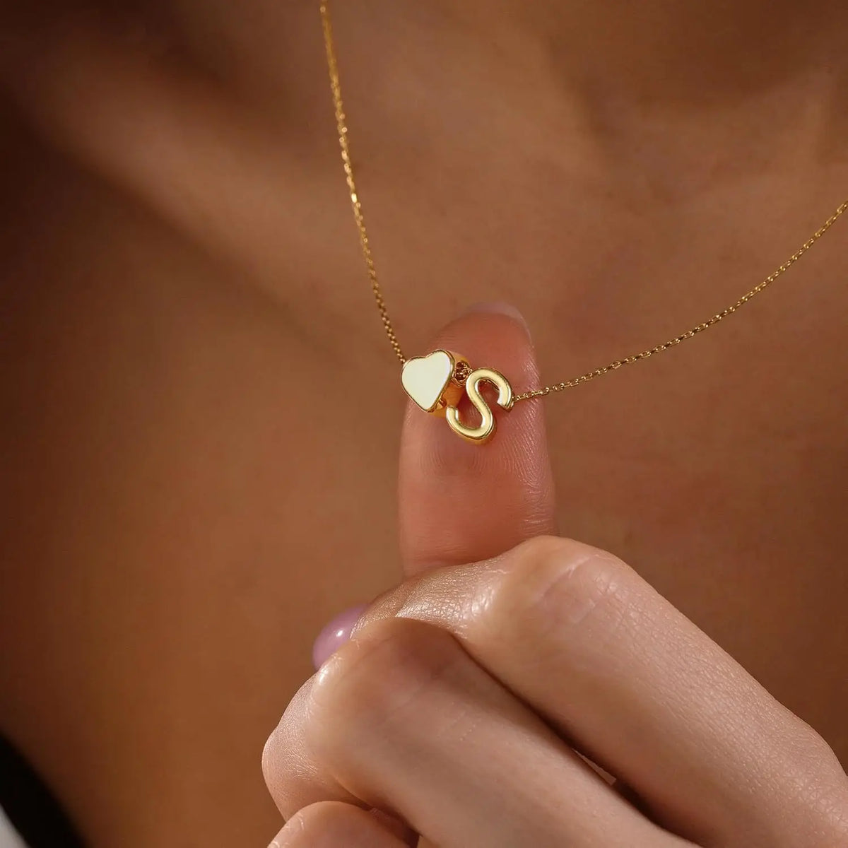 Heartnote Initial Necklace