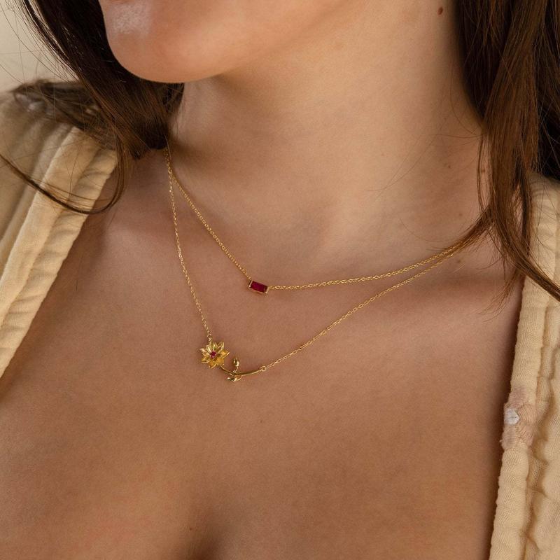 The BirthFlower Necklace