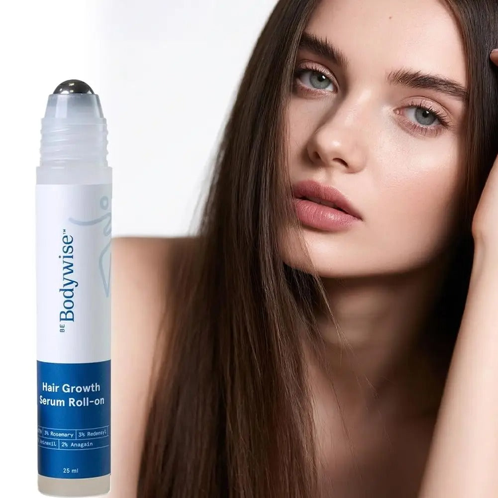 BodyWise Hair Growth Serum Roll-On (#1 Best Seller)