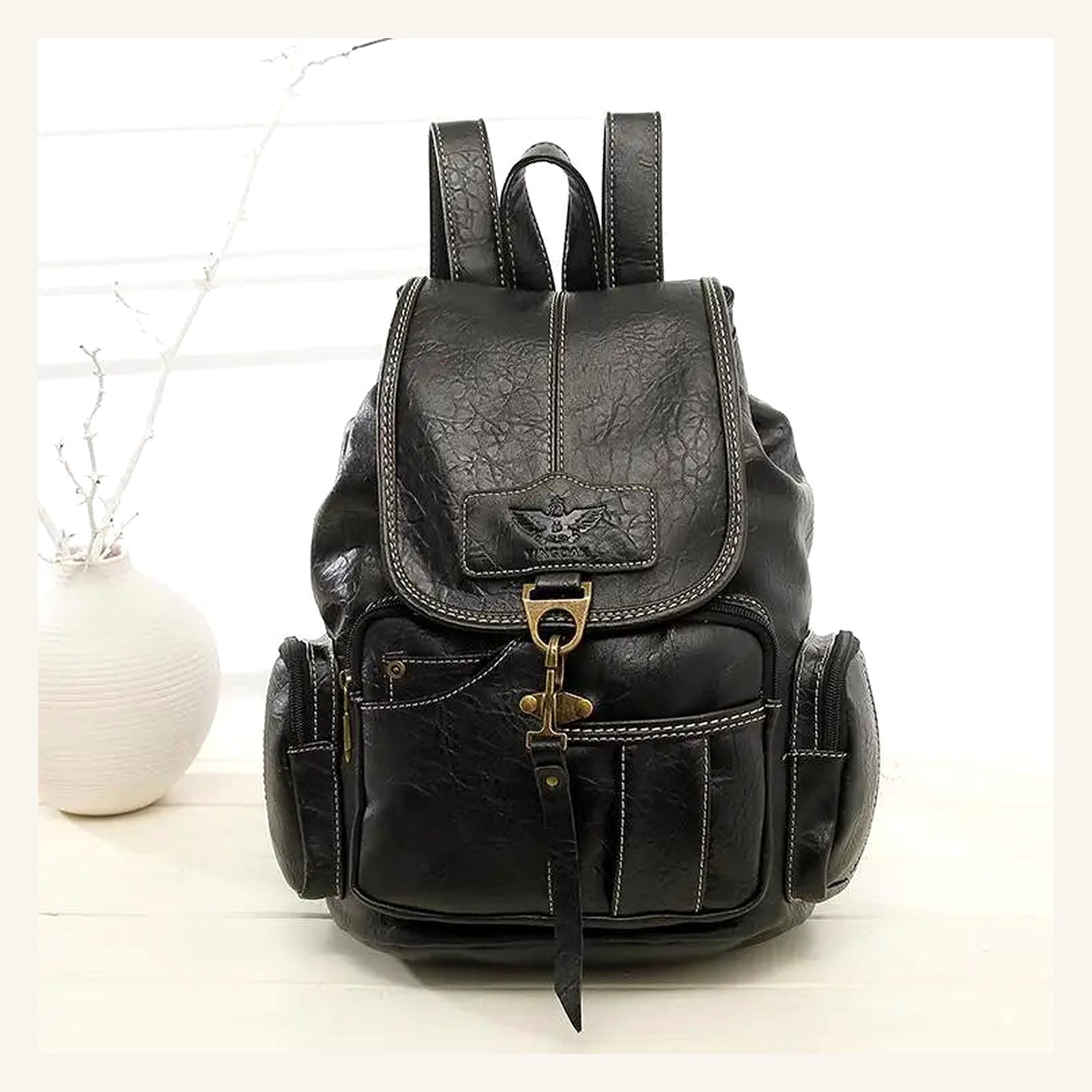 Nomad Pocket Backpack — Black variant view