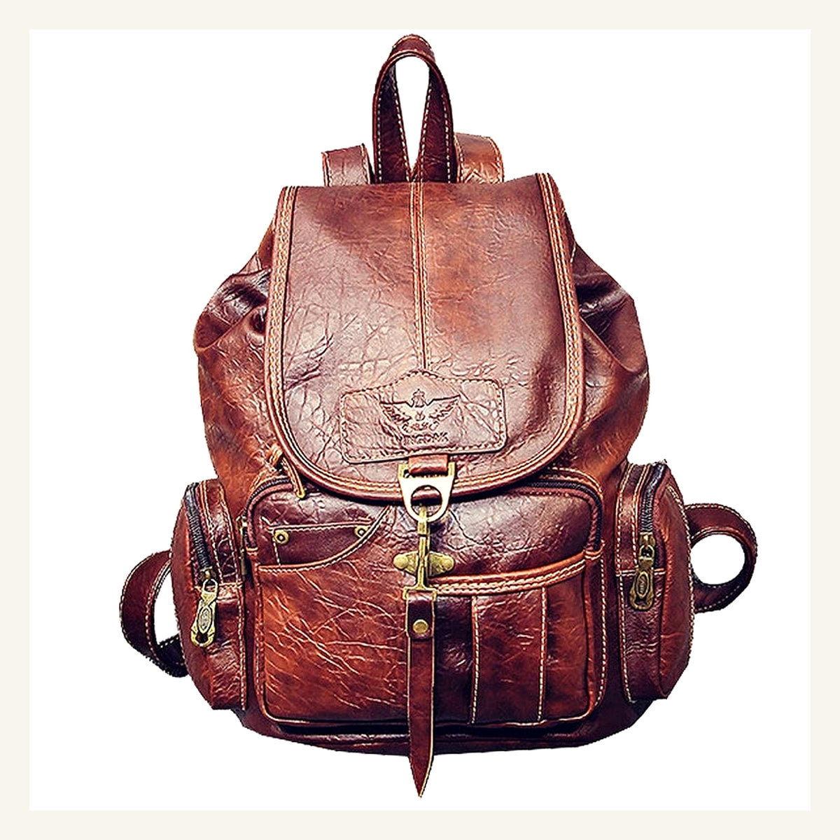 Nomad Pocket Backpack — Coffee variant view
