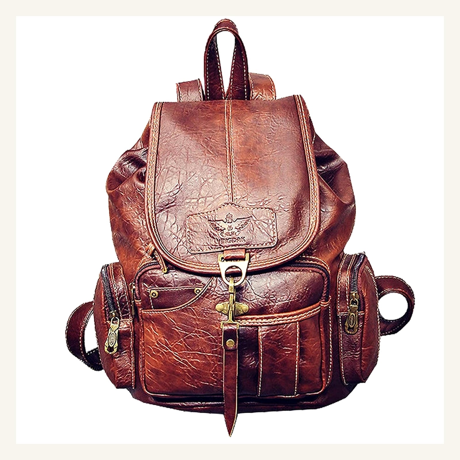 Nomad Pocket Backpack — Coffee variant view